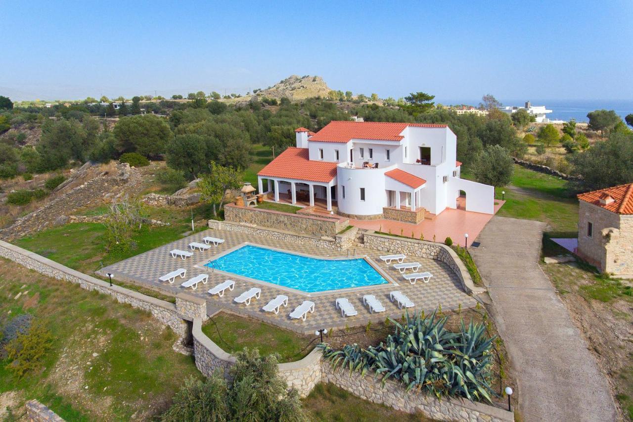 Villa Krokali Lindos Екстериор снимка